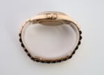 Rolex Day-Date 40 Rose Gold Chocolate Diagnonal Motif Index Dial & Fluted Bezel President Bracelet 228235 - - 图片 6
