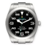 Rolex Oyster Perpetual Air King 116900 Green Hand Steel Mens Watch - 图片 2