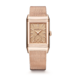 Pink Gold Reverso Tribute Monoface Small Seconds 'Or Deco' Men’s Watch Q713216J