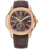 41mm Travel Time 18k Rose Gold Sunburst Brown Dial