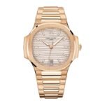 35mm 18k Rose Gold Silver Dial Self Winding