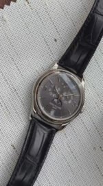 39mm Annual Calendar 18k WG Grey Dial Deployant - 图片 14