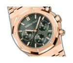 41mm Chronograph 18k Rose Gold Green Dial On Bracelet - 图片 2