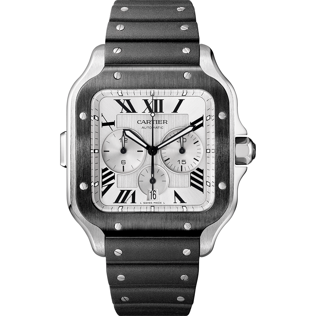 CRWSSA0017_0.png Santos de Cartier Chronograph watch CRWSSA0017 - 图片 1