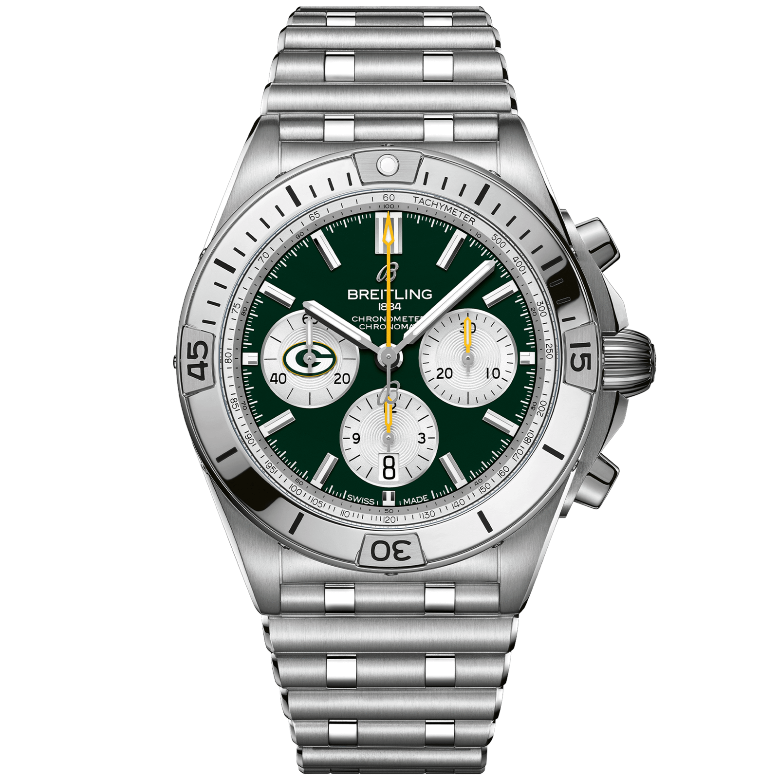 Chronomat_B0142_AB01342B1L1A1_STEEL_GREEN_BAY_PACKERS_DIGITAL-scaled-1.png Chronomat B01 42 NFL Green Bay Packers Edition AB01342B1L1A1 - 图片 1