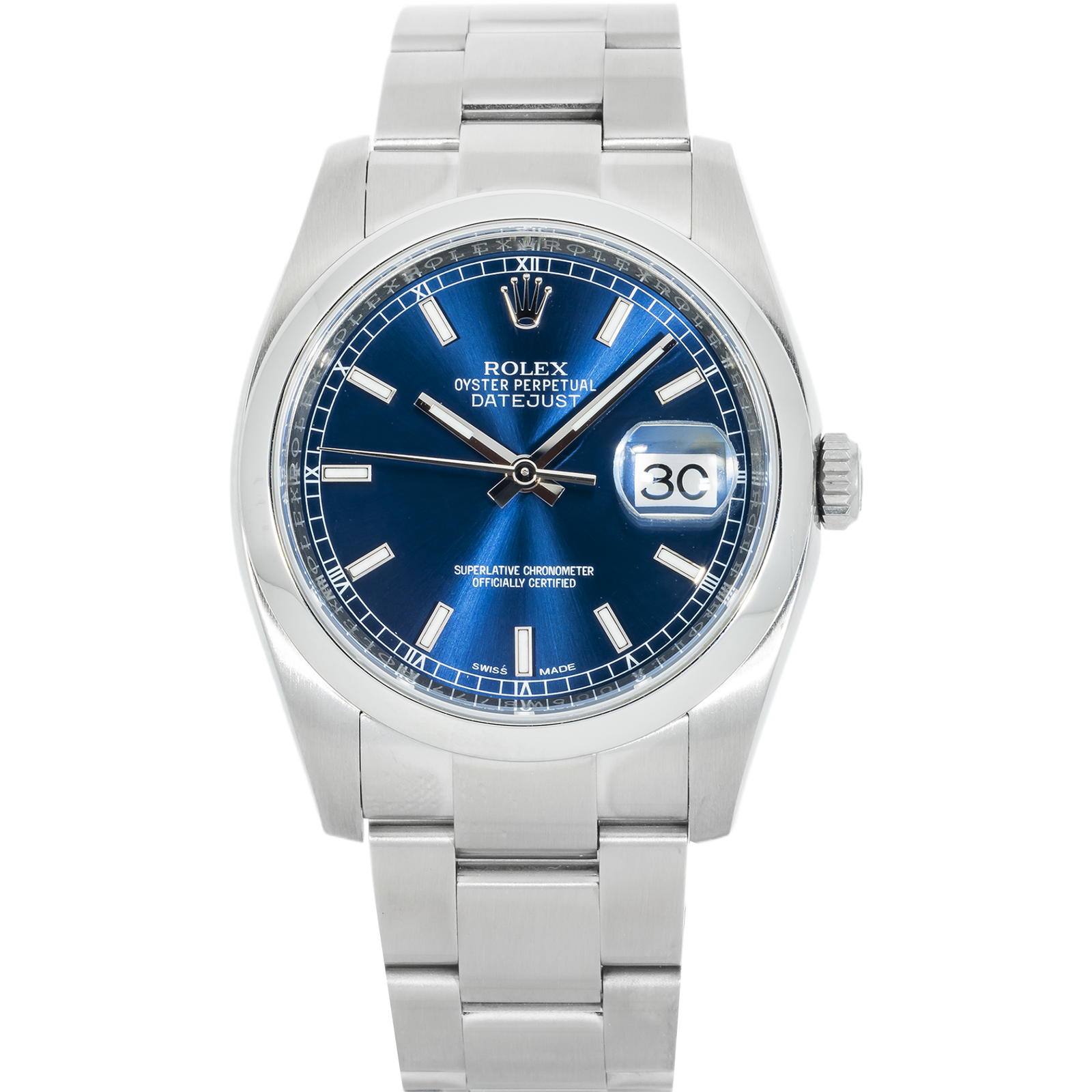 IMG_0287.png Rolex Datejust 116200 – 36mm Stainless Steel Blue Dial - 图片 1