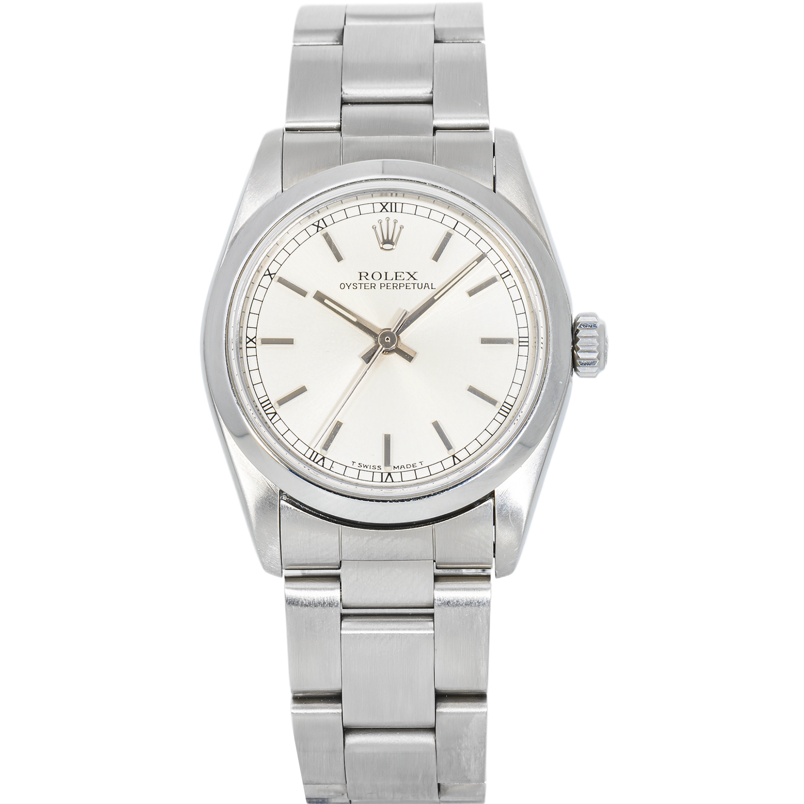 IMG_8157.png Rolex Oyster Perpetual 67489 with Silver Dial and Oyster Bracelet - 图片 1
