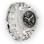 Breitling Chronomat 01 AB0110 Black Dial Chronograph Steel Mens Watch - 图片 4