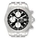 Breitling Chronomat Evolution A13356 Steel Black Dial Steel Mens Watch - 图片 2