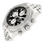 Breitling Chronomat Evolution A13356 Steel Black Dial Steel Mens Watch - 图片 3