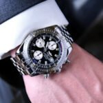 Breitling Chronomat Evolution A13356 Steel Black Dial Steel Mens Watch - 图片 4