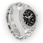 Breitling Super Avenger A13370 Black Dial Chronograph Steel Mens Watch - 图片 5