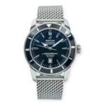 Breitling Superocean Heritage A17320 Black Dial Mens Steel Watch