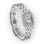 Cartier Panthere Small Steel Diamond Bezel Ladies Watch W4PN0007 - 图片 4