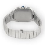 Cartier Santos Large Green Dial Steel Mens Watch WSSA0062 - 图片 6