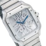 Cartier Santos WHSA0015 39.8mm White Dial With Stainless Steel Bracelet - 图片 3