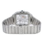 Cartier Santos WHSA0015 39.8mm White Dial With Stainless Steel Bracelet - 图片 5