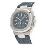 Patek Philippe Nautilus 5980 Denim Steel Mens Watch - 图片 3
