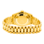 Rolex 18K Yellow Gold Day Date with Champagne Diamond Dial and President Bracelet - 图片 4
