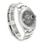 Rolex Datejust 41 Grey Green Wimbledon Dial 126300 Steel Mens Watch - 图片 3