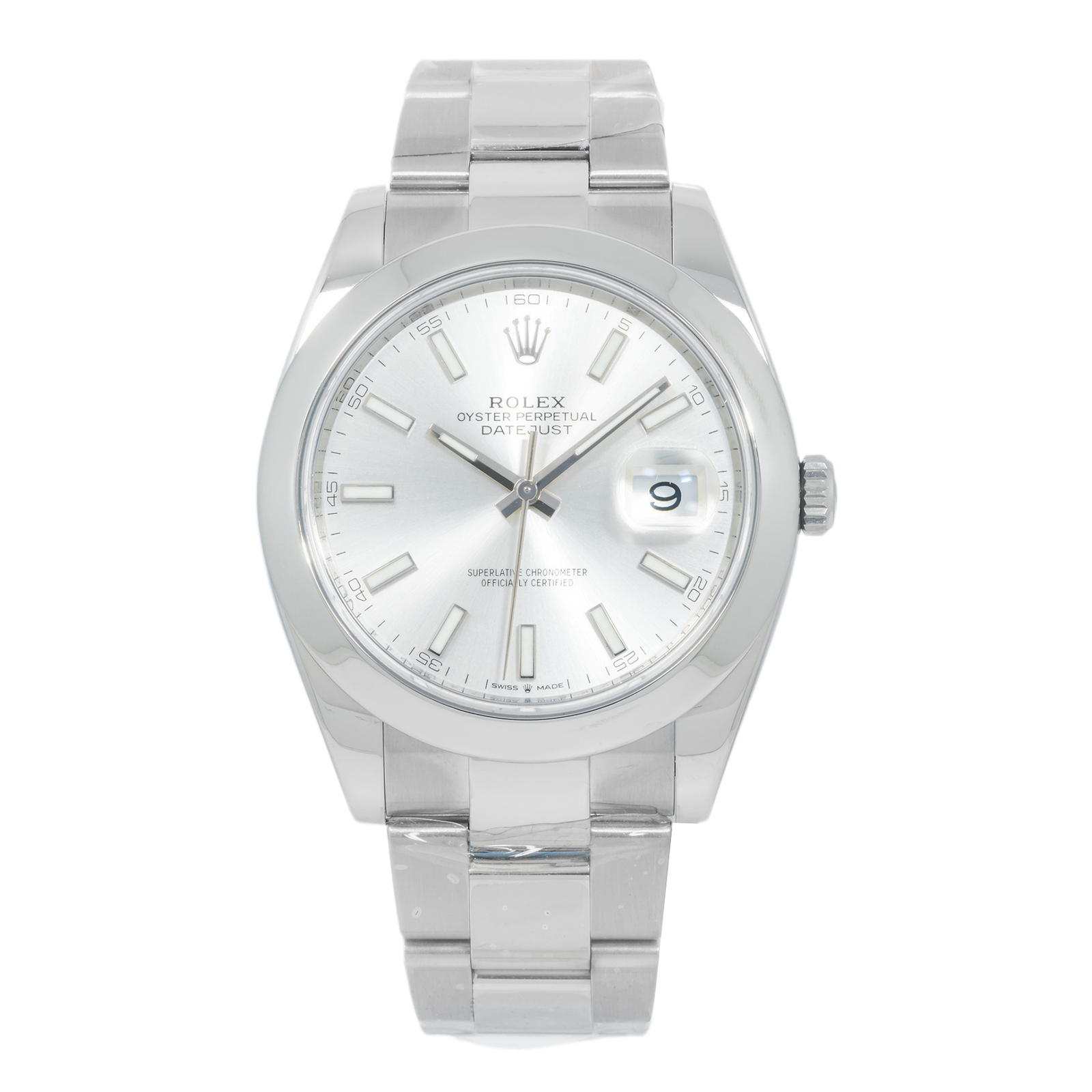 Pre-Owned-Rolex-Datejust-41-Sliver-Dial-126300-Smooth-Bezel-Steel-Mens-Watch-JD-Watches-NY.png Rolex Datejust 41 Sliver Dial 126300 Smooth Bezel Steel Mens Watch - 图片 1