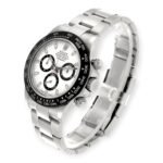 Rolex Daytona 116500 Ceramic Bezel White Panda Dial Steel Mens Watch - 图片 4