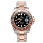 Rolex GMT-Master II – Two-Tone Everose Rolesor with Black Dial and Brown/Black Ceramic Bezel Ref. 126711CHNR “Root Beer”