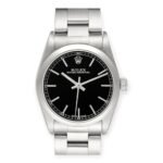 Rolex Oyster Perpetual 31 Midsize Black Dial Steel Ladies Watch - 图片 2