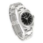 Rolex Oyster Perpetual 31 Midsize Black Dial Steel Ladies Watch - 图片 3