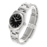 Rolex Oyster Perpetual 31 Midsize Black Dial Steel Ladies Watch - 图片 4