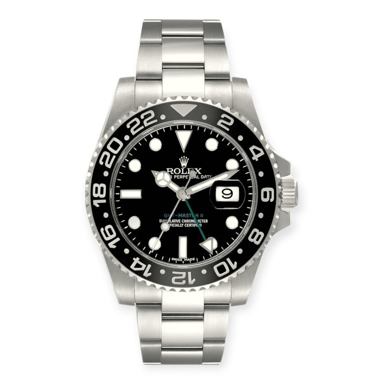 Pre-Owned-Rolex-Oyster-Perpetual-Date-GMT-Master-II-116710LN-40MM-Stainless-Steel-With-Ceramic-Bezel-JD-Watches-NY.jpg Rolex Oyster Perpetual Date GMT Master II 116710LN 40MM Stainless Steel With Ceramic Bezel - 图片 1