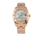 Rolex Pearlmaster 34 – 80315, 18k Rose Gold Case with Diamond Bezel and Mother-of-Pearl Dial, Rose Gold Pearlmaster Bracelet