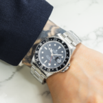 Rolex Stainless Steel GMT Master II 40mm with Oyster Bracelet 16710, Black Insert - 图片 5