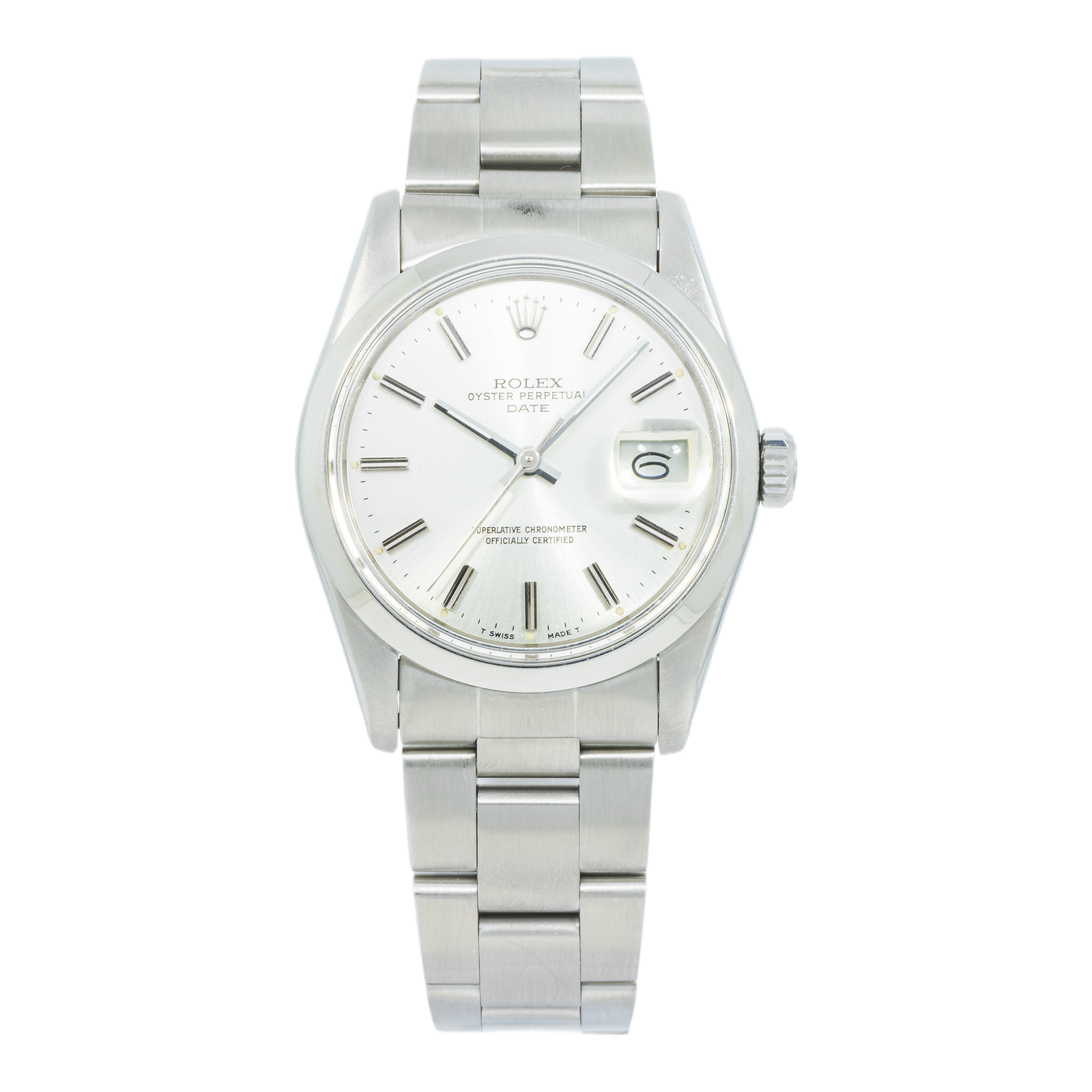 Pre-Owned-Rolex-Stainless-Steel-Oyster-Perpetual-Date-15000-with-Oyster-Bracelet-JD-Watches-NY.png Rolex Stainless Steel Oyster Perpetual Date (15000) with Oyster Bracelet - 图片 1