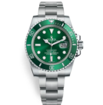Rolex Submariner Stainless Steel Green Dial Green Ceramic Bezel 116610LV (Hulk)