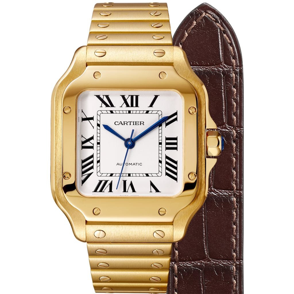 SANTOSWGSA00105.jpg Santos de Cartier Watch MM WGSA0010 - 图片 1