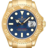 Rolex Yacht-Master 40mm Blue Dial 18K Yellow Gold – Ref. 16628 - 图片 2