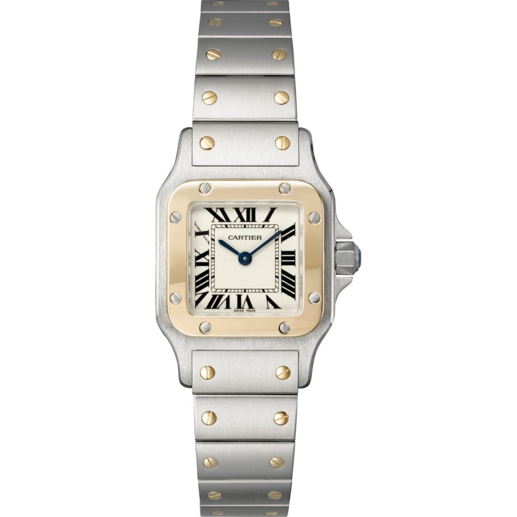Untitled-1_46f4f295-d12b-40ad-b34a-8e74fa10a3d9.jpg Santos de Cartier Galbée Watch SM W20012C4 - 图片 1
