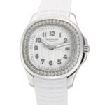 39mm Ladies Diamond Bezel Steel White Dial Quartz