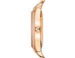36mm 18k Rose Gold Sunburst Brown Dial Diamond Bezel Bracelet - 图片 3