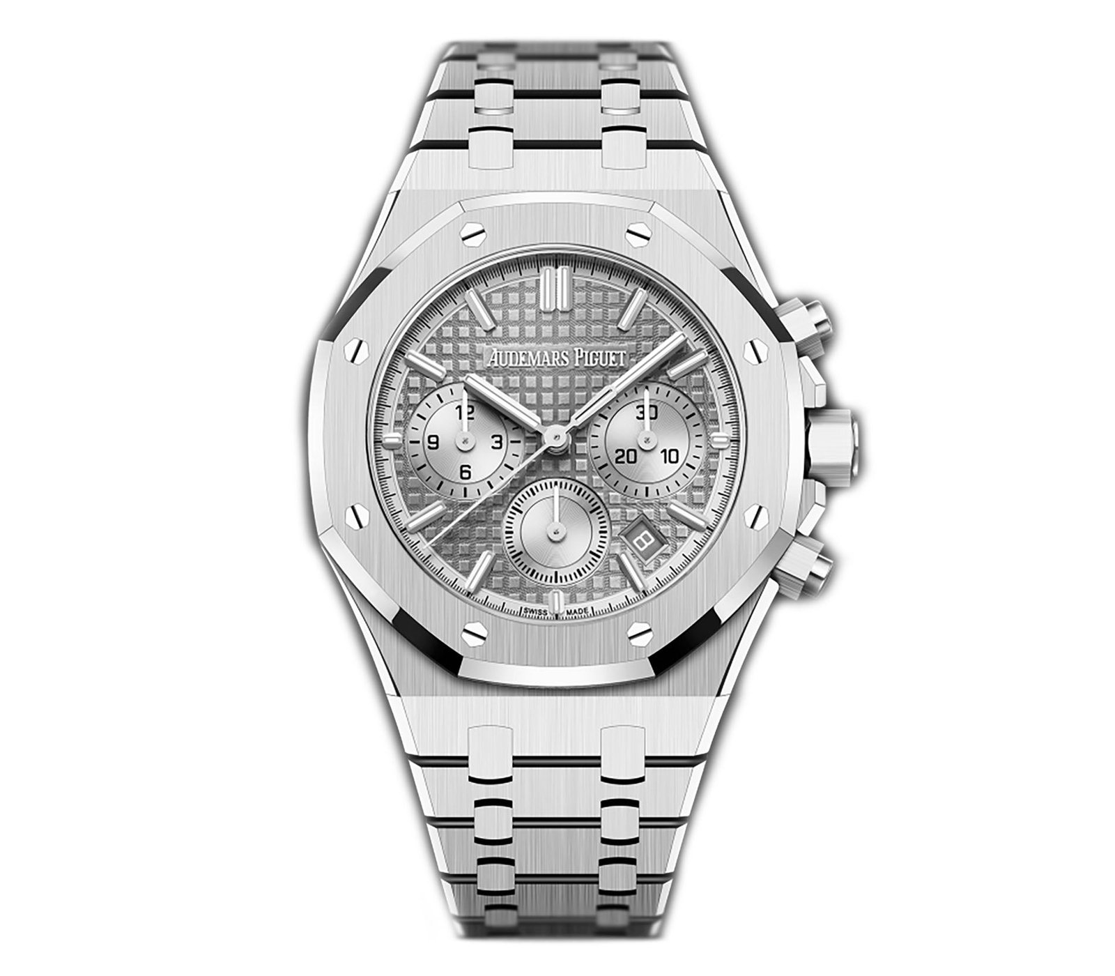 Untitled-6_fed6d4d2-a965-42b6-8dcf-51cb45fedd0f.jpg 38mm Chronograph Steel Grey Dial - 图片 1