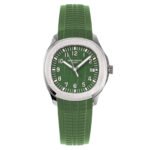 Patek Philippe Aquanaut 5168G-010 42.2mm 18K White Gold Khaki Green Dial