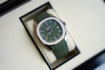 Patek Philippe Aquanaut 5168G-010 42.2mm 18K White Gold Khaki Green Dial - 图片 5
