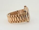 Rolex Day-Date 40 Rose Gold Chocolate Roman Dial & Fluted Bezel President Bracelet 228235 - - 图片 5