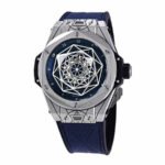 Hublot Big Bang Steel Black Dial Diamond Bezel 361.SX.1270.RX.1104 Replica - 图片 2